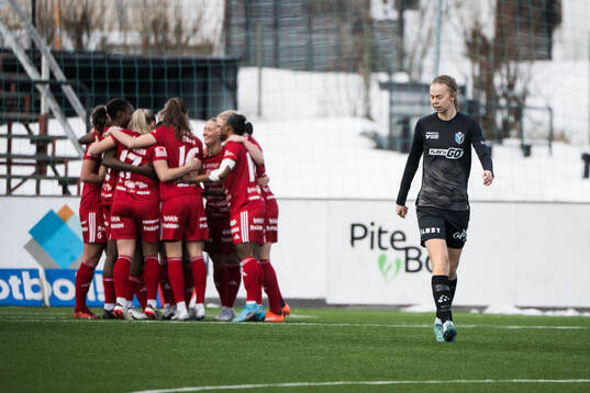 Växjö DFFs Elin Nilsson deppar