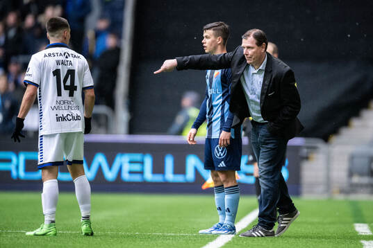 Sirius tränare Christer Mattiasson