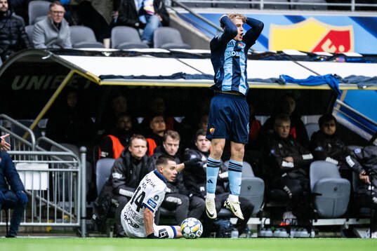 Sirius Leo Walta och Djurgårdens Lucas Bergvall