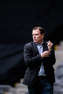 Sirius tränare Christer Mattiasson