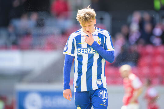IFK Göteborgs Sebastian Hausner deppar