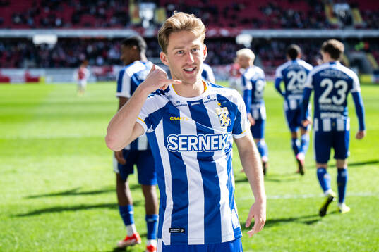 IFK Göteborgs Arbnor Mucolli jublar