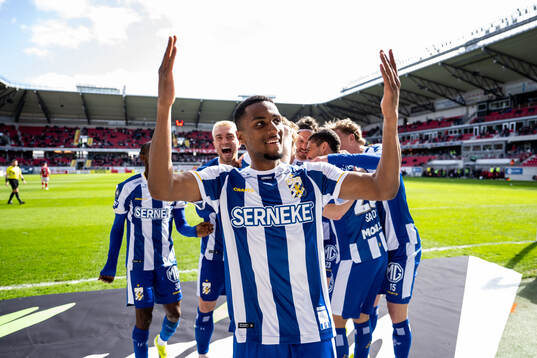 IFK Göteborgs Paulos Abraham jublar