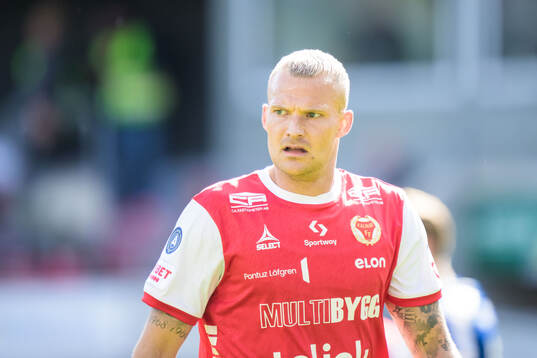 Kalmars Rasmus Sjöstedt deppar