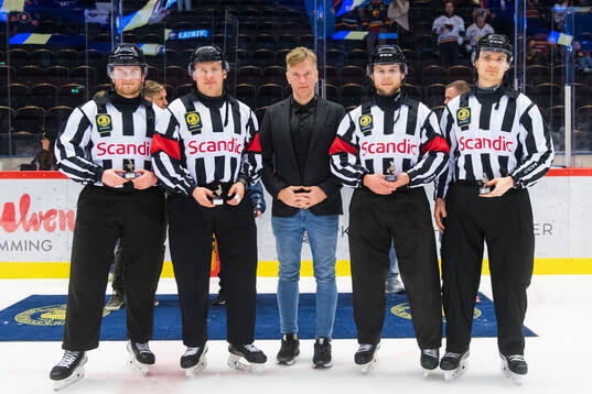 Arvid Jarmstad, Joakim Flink, Anton Östberg och Oskar