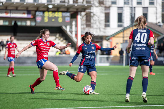 FC Rosengårds Momoko Tanikawa