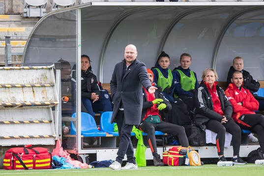 FC Rosengårds tränare Joel Kjetselberg