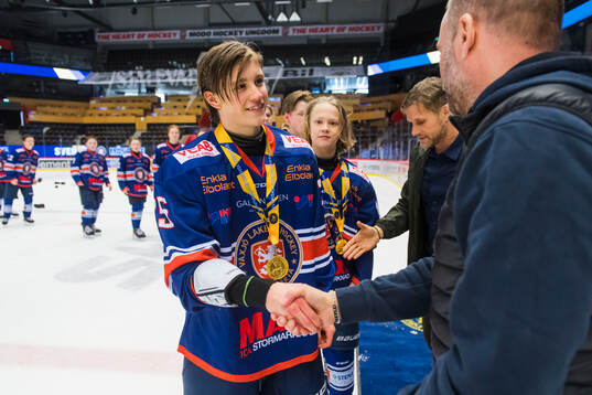 Växjös Ludde Nielsen och Niklas Sundström