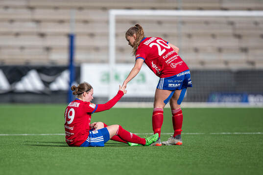 Vittsjös Heidi Kollanen och Hanna Ekengren deppar