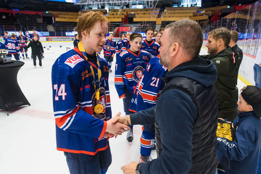 Växjös Malte Brolin och Niklas Sundström