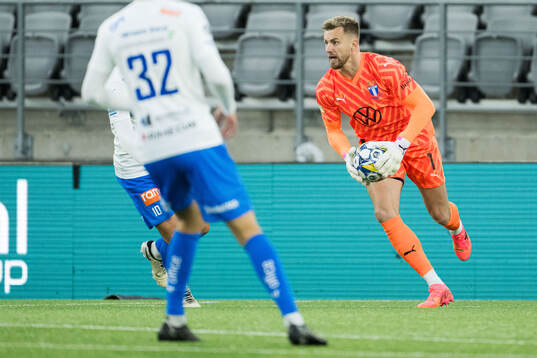 Malmö FFs målvakt Ricardo Friedrich
