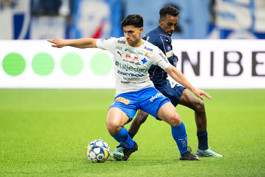 Värnamos Mohammad Alsalkhadi och Malmö FFs Taha Ali