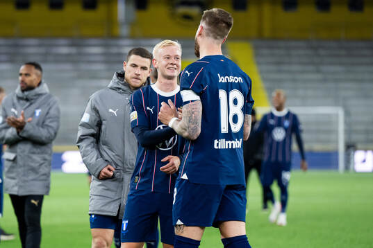 Malmö FFs Otto Rosengren jublar
