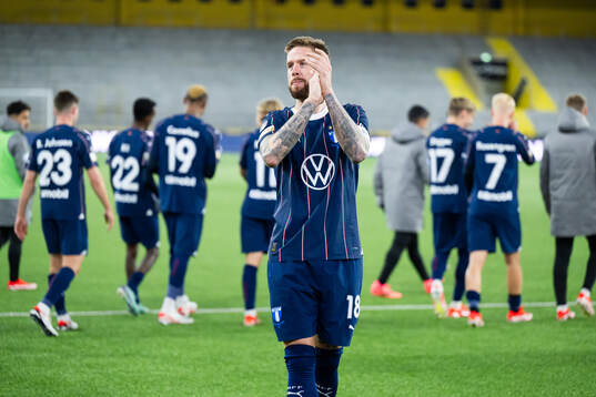 Malmö FFs Malmö FFs Pontus Jansson jublar