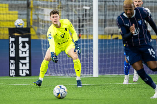 Värnamos målvakt Viktor Andersson
