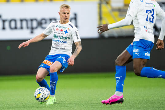 under fotbollsmatchen i Allsvenskan mellan Värnamo och
