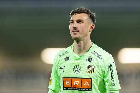 Häckens målvakt Andreas Linde