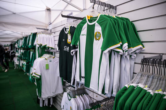 Fotbollströjor i Hammarbys shop