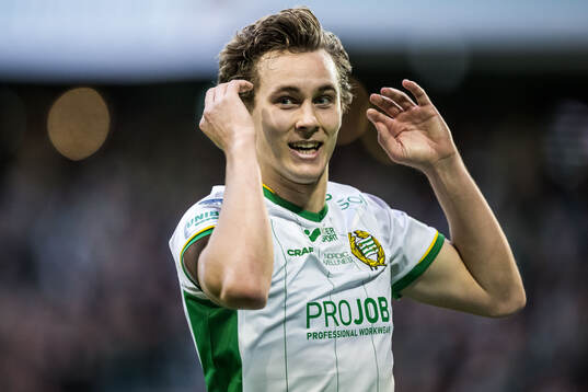 Hammarbys Hampus Skoglund deppar