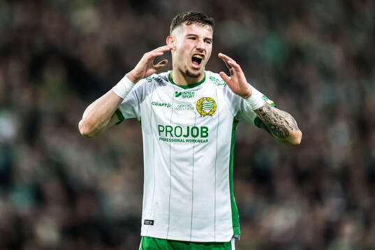 Hammarbys Viktor Dukanovic deppar