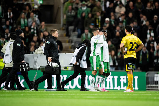 Hammarbys Edvin Kurtulus har ont och deppar