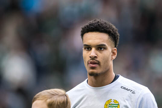 Hammarbys målvakt Oliver Dovin
