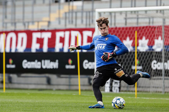 Örgrytes målvakt Hampus Gustafsson