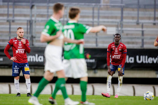 Örgrytes Amel Mujanic och Abdoulaye Faye deppar