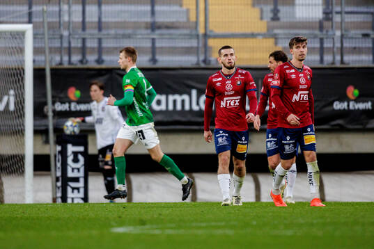 Örgrytes Erion Sadiku och Daniel Paulson deppar