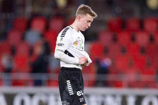 Örebros Valgeir Valgeirsson deppar