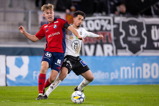 Östers Adam Herdonsson och Örebros Elias Barsoum