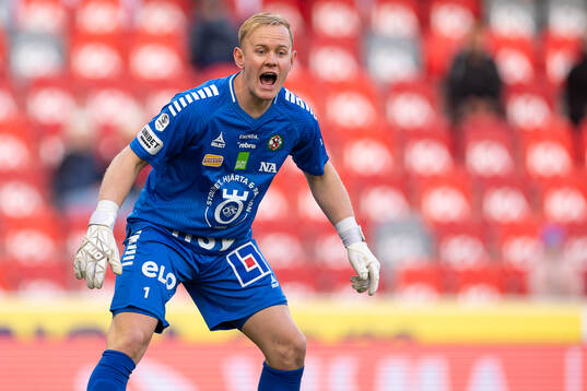 Örebros målvakt Malte Påhlsson