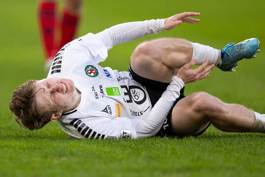 Örebros Victor Backman har ont