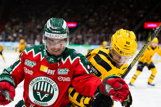 Frölundas Jere Innala och Skellefteås Arvid Lundberg