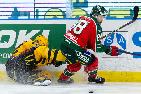 Skellefteås Arvid Lundberg och Frölundas Malte Strömwall