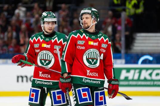 Frölundas Isac Born och Nicklas Lasu