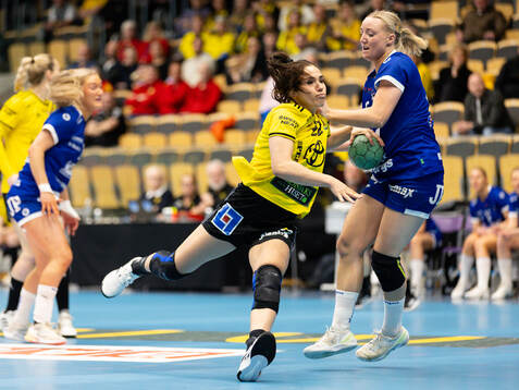 Sävehofs Carmen Martin och Hallbys Elin Johansson