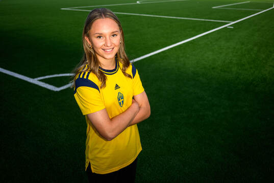 Nova Rolfsson of Sweden poses for a portrait
