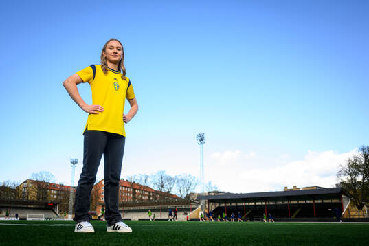 Nova Rolfsson of Sweden poses for a portrait