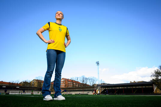 Wilma Ceder of Sweden poses for a portrait