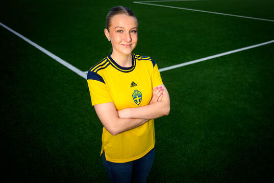 Wilma Ceder of Sweden poses for a portrait