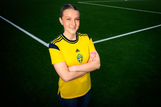 Wilma Ceder of Sweden poses for a portrait