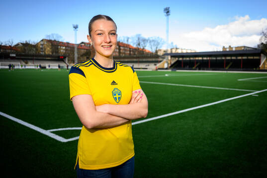 Wilma Ceder of Sweden poses for a portrait