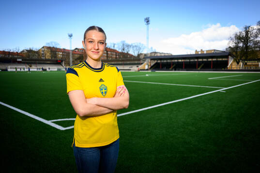 Wilma Ceder of Sweden poses for a portrait