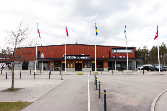 General view of Stiga Arena