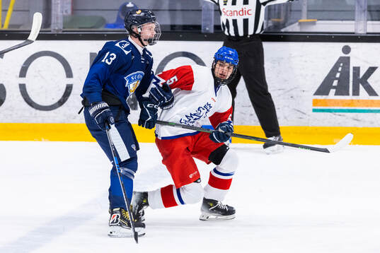 Rasmus Baggström of Finland and Krystof Dyk of Czech