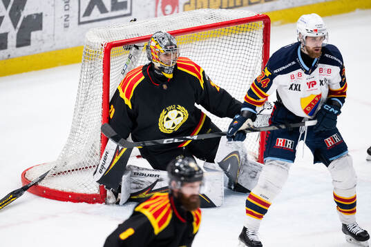 Brynäs målvakt Damian Clara