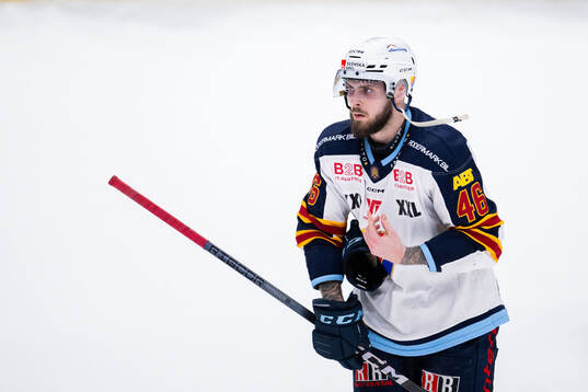 Djurgårdens Albin Grewe deppar