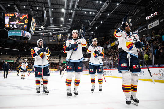 Djurgårdens Kevin Karlsson, Edvin Hammarlund, Wiktor