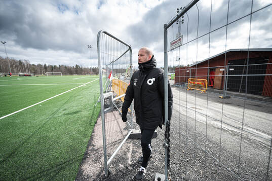 Degerfors assisterande tränare Mattias Lindström